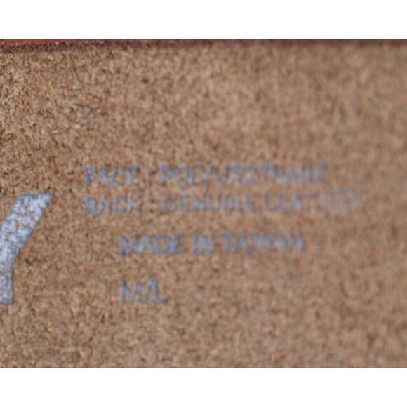 Old Navy BROWN GENUINE LEATHER 1.5"Wd DRESS CASUAL WOMEN'S BELT Sz M/L (X23 - Picture 8 of 13